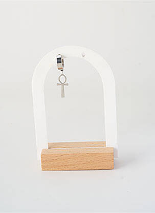 Boucle d'oreille mono argent ALLAN'S homme