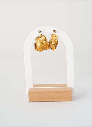 Boucles d’oreilles matériaux plaqué or or ANA & CHA femme