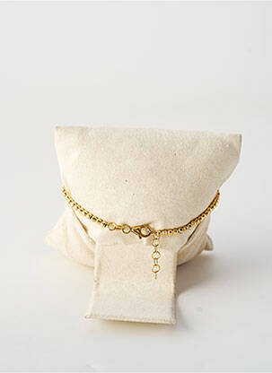 Bracelet matériaux argent or ALLAN'S femme