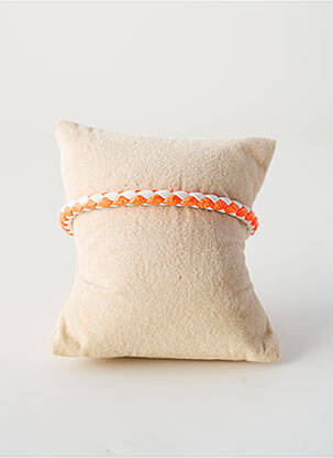 Bracelet matériaux métal orange THABORA femme