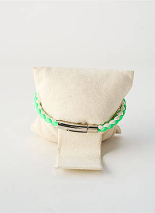 Bracelet matériaux métal vert THABORA femme