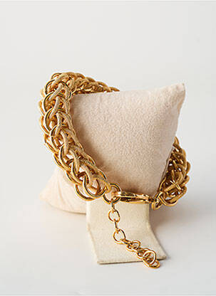 Bracelet fermeture fermoir mousqueton or UNA STORIA femme