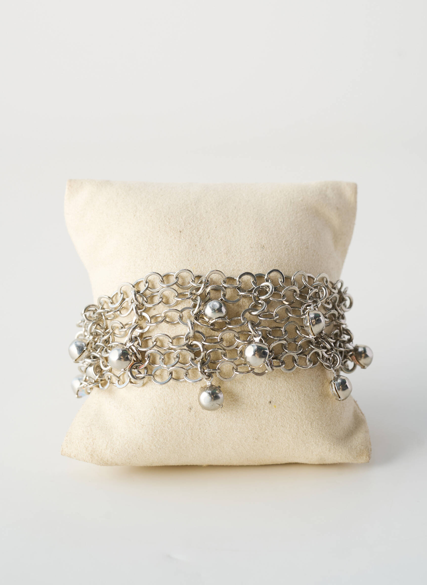 Bracelet fermeture fermoir mousqueton argent ALLAN'S femme