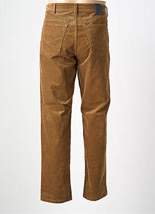 Pantalon slim tissage velours taille normale jaune M5 BY MEYER homme