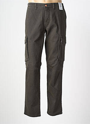 Pantalon cargo bio taille normale gris M5 BY MEYER homme