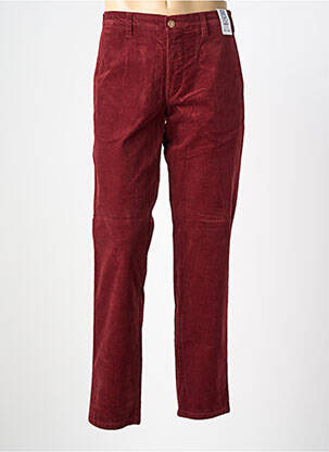 Pantalon chino stretch taille normale rouge M5 BY MEYER homme