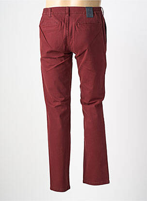 Pantalon chino tissage chiné taille normale rouge M5 BY MEYER homme