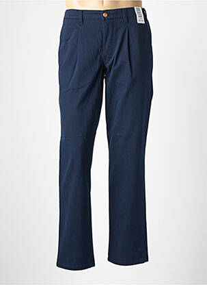 Pantalon chino stretch taille haute bleu M5 BY MEYER homme