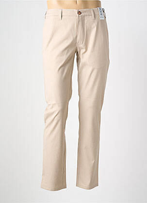 Pantalon chino tissage chiné taille basse beige M5 BY MEYER homme