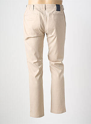 Pantalon chino tissage chiné taille basse beige M5 BY MEYER homme