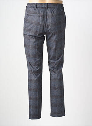 Pantalon chino imprimé imprimé prince de galle taille normale gris M5 BY MEYER homme