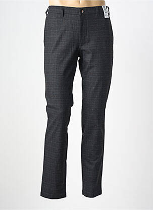 Pantalon chino poches taille normale noir M5 BY MEYER homme