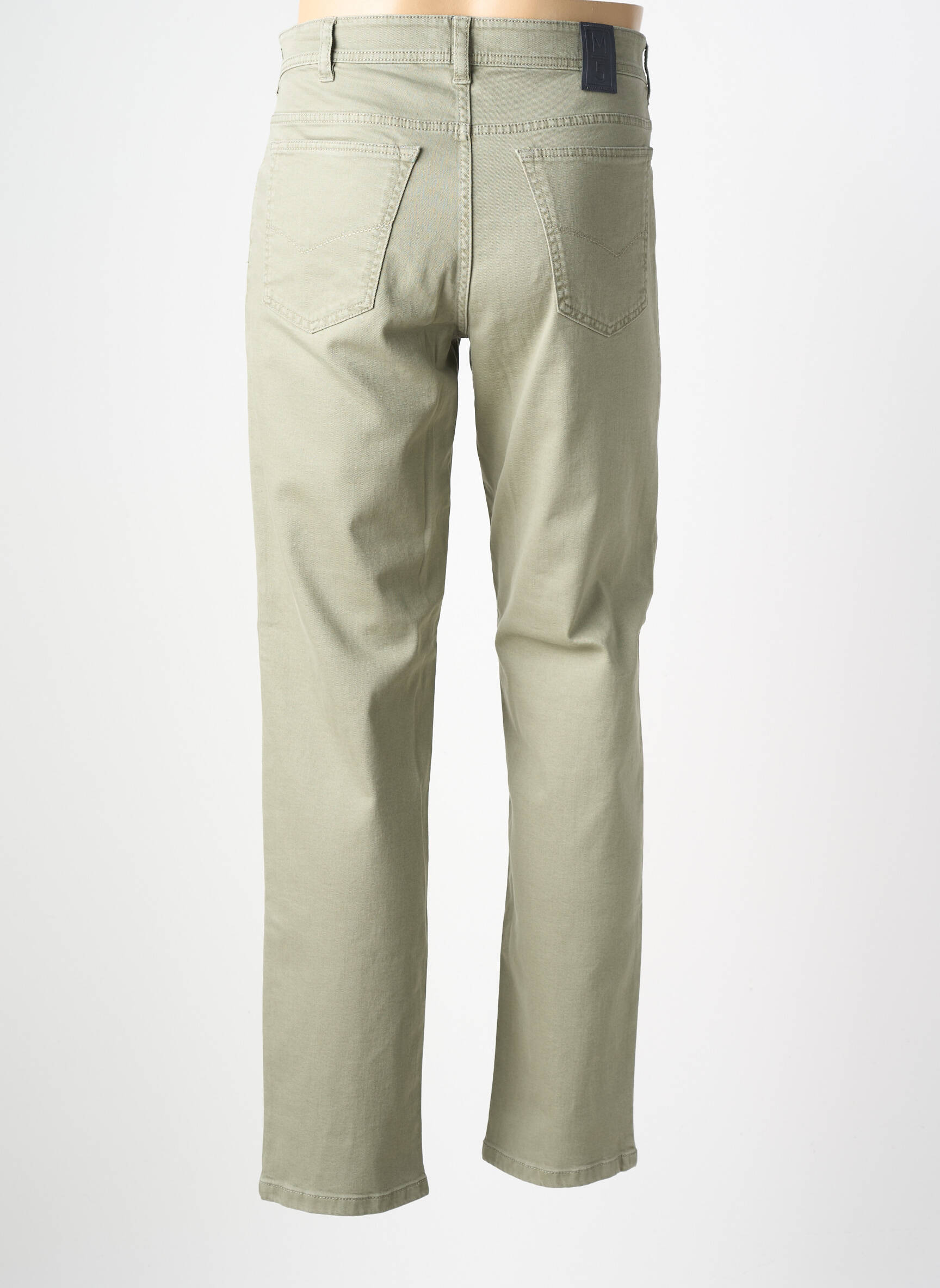 Jeans coupe slim bio taille normale vert M5 BY MEYER homme