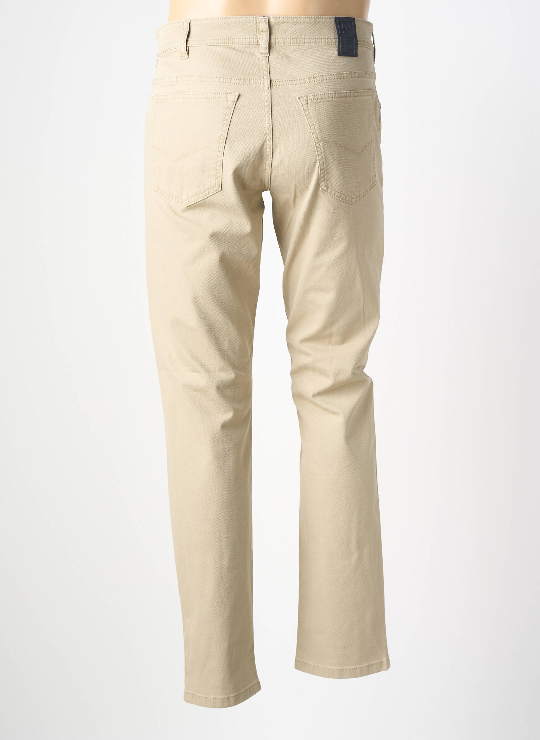 Jeans coupe slim bio taille normale beige M5 BY MEYER homme