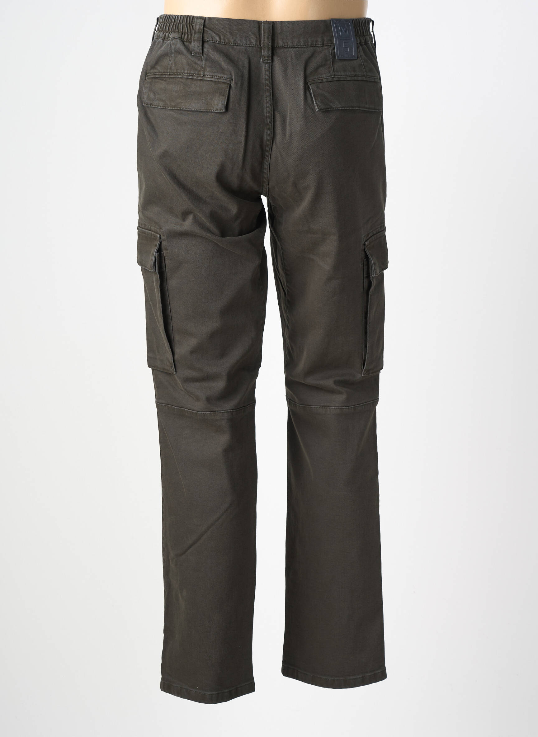 Pantalon cargo bio taille normale gris M5 BY MEYER homme