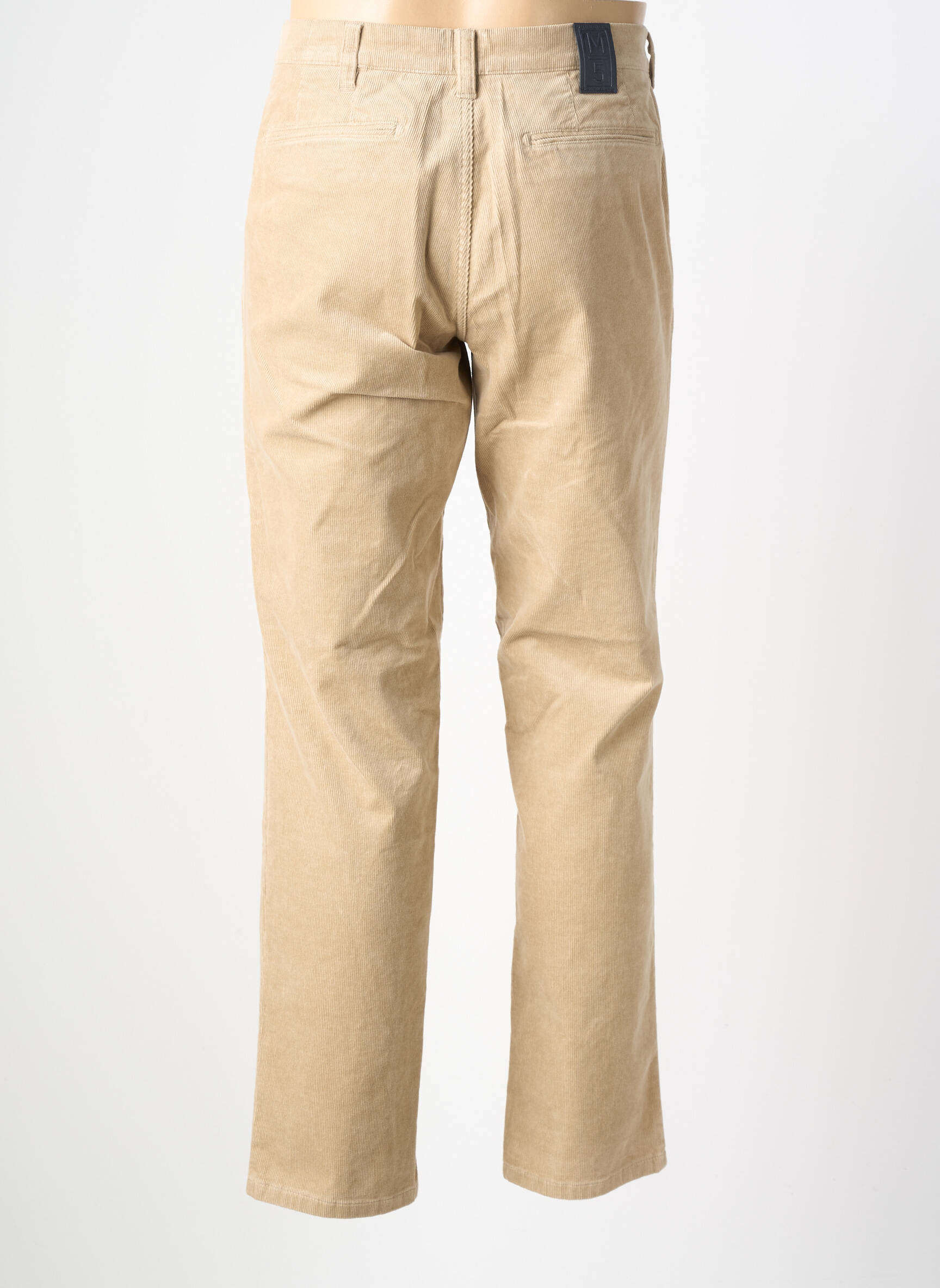 Pantalon chino stretch taille normale beige M5 BY MEYER homme