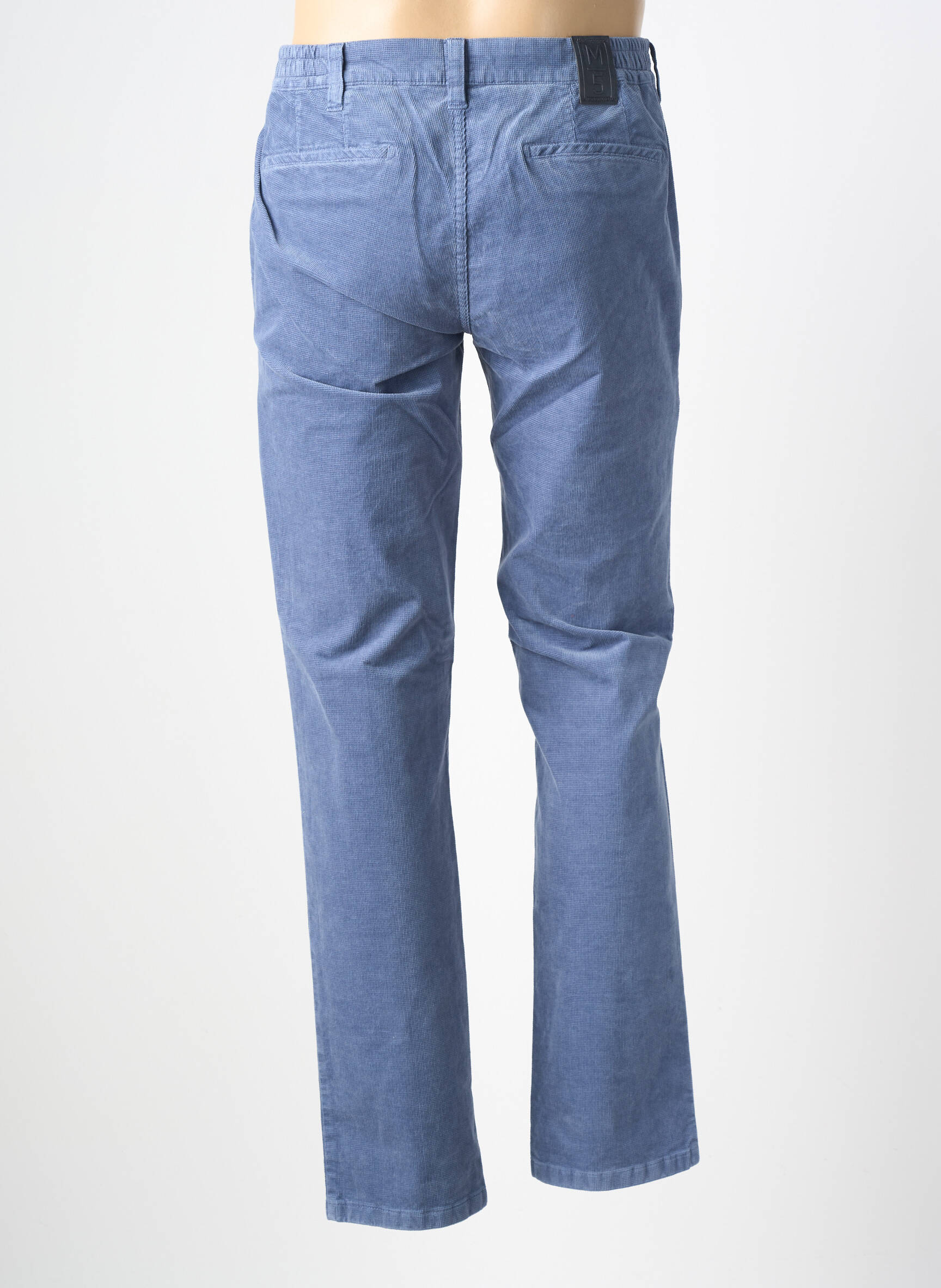 Pantalon chino stretch bleu M5 BY MEYER homme