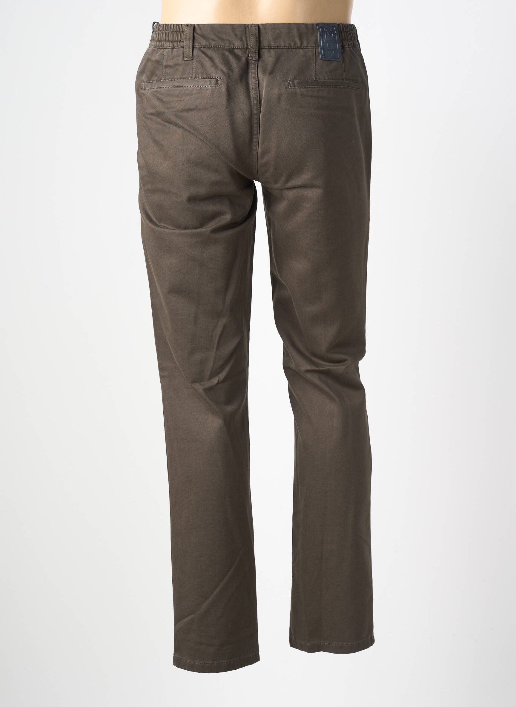 Pantalon chino stretch taille normale vert M5 BY MEYER homme