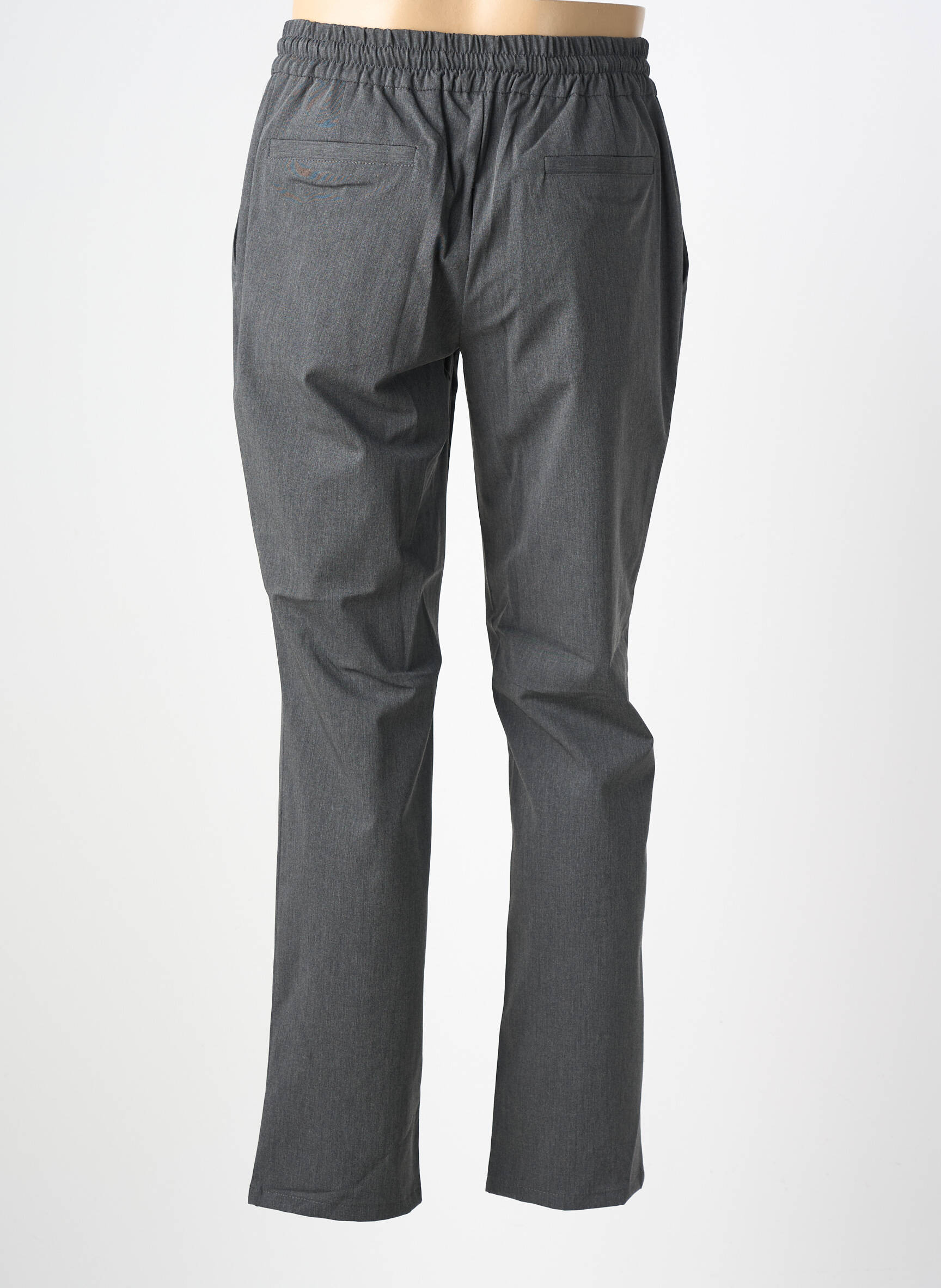 Pantalon chino tissage chiné taille normale gris M5 BY MEYER homme