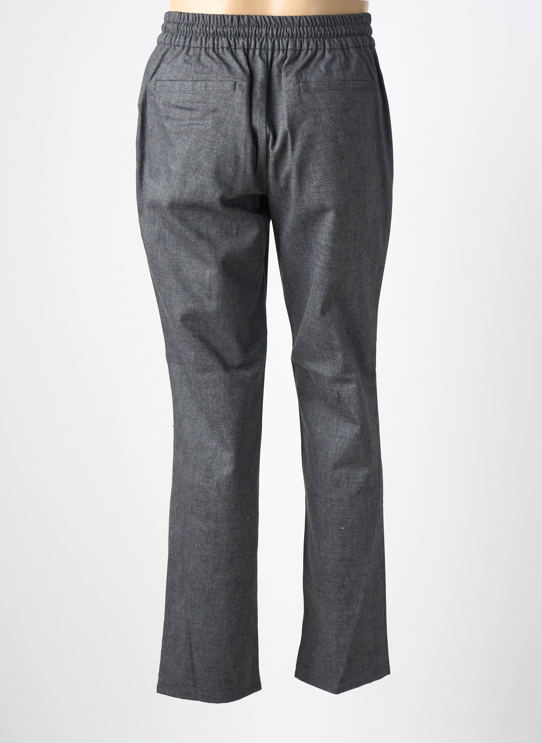 Pantalon chino tissage chiné taille normale gris M5 BY MEYER homme