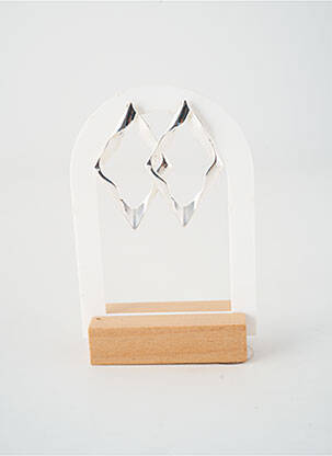 Boucles d’oreilles fermeture boucle(s) argent BELLE MISS femme