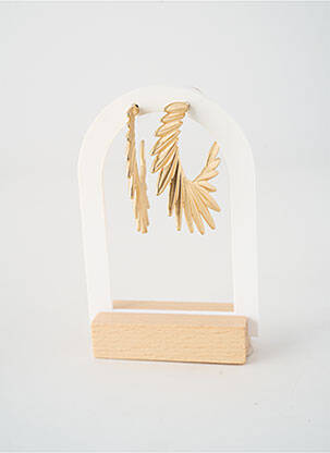 Boucles d’oreilles fermeture boucle(s) or BELLE MISS femme
