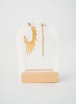 Boucles d’oreilles fermeture boucle(s) or BELLE MISS femme