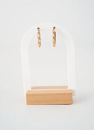 Boucles d’oreilles  orange PHAROS JEWELLERY femme
