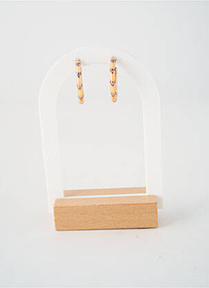 Boucles d’oreilles  orange PHAROS JEWELLERY femme