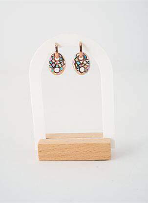 Boucles d’oreilles  violet PHAROS JEWELLERY femme