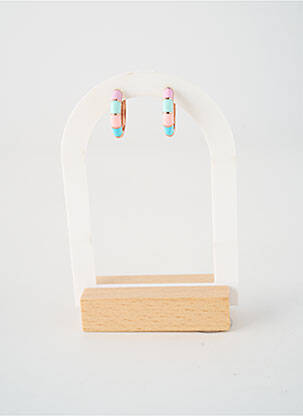 Boucles d’oreilles  bleu O BY OSMOTIK femme