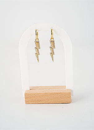 Boucles d’oreilles matériaux argent or PHAROS JEWELLERY femme