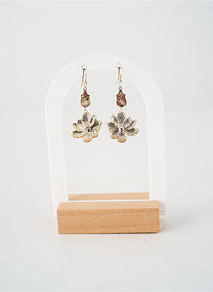 Boucles d’oreilles ornement perles vert BRIGHT  femme