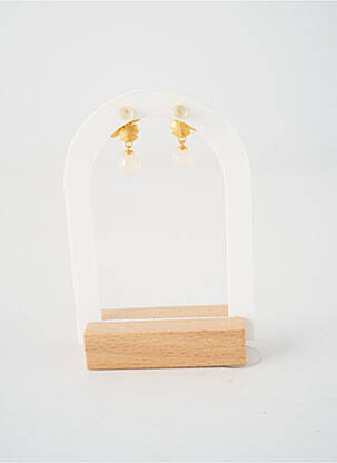 Boucles d’oreilles  or BRIGHT  femme