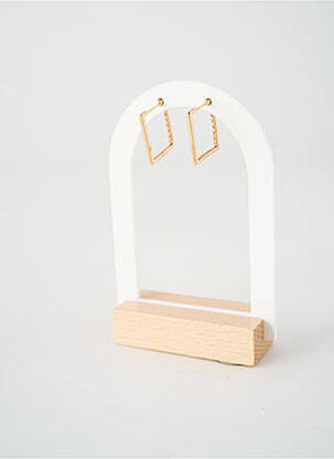 Boucles d’oreilles  or COQUE DE NACRE femme
