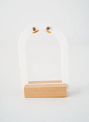 Boucles d’oreilles fermeture boucle(s) blanc THABORA femme