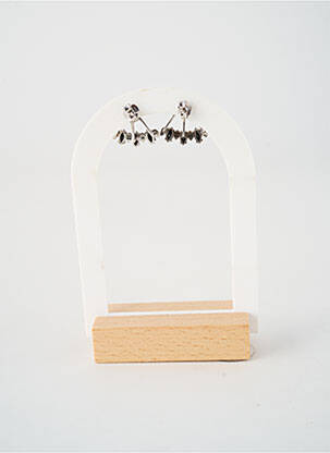 Boucles d’oreilles matériaux argent argent THABORA femme