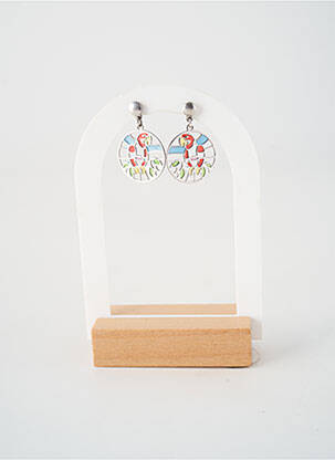 Boucles d’oreilles matériaux argent argent THABORA femme