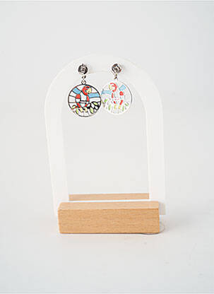Boucles d’oreilles matériaux argent argent THABORA femme