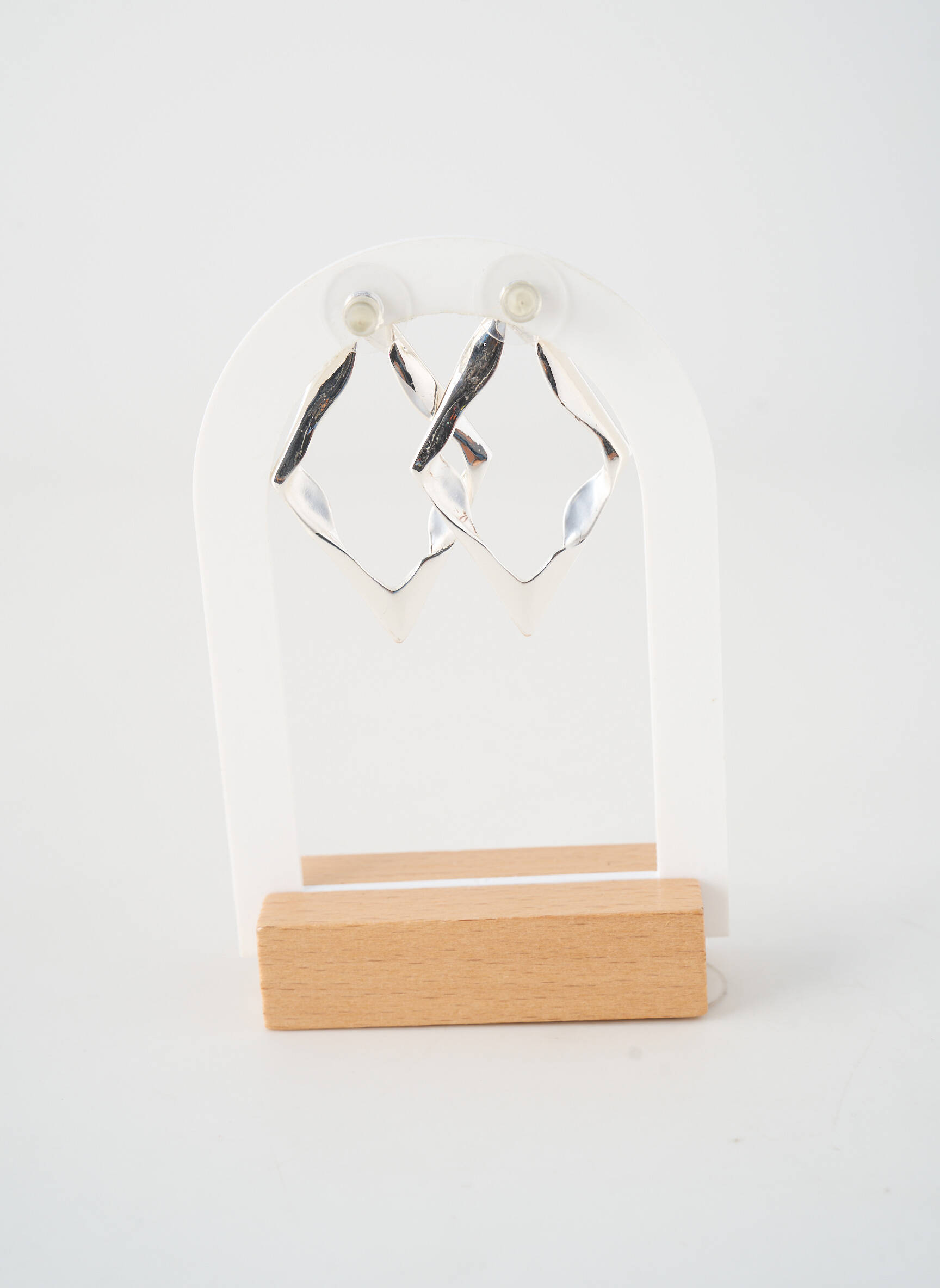 Boucles d’oreilles fermeture boucle(s) argent BELLE MISS femme
