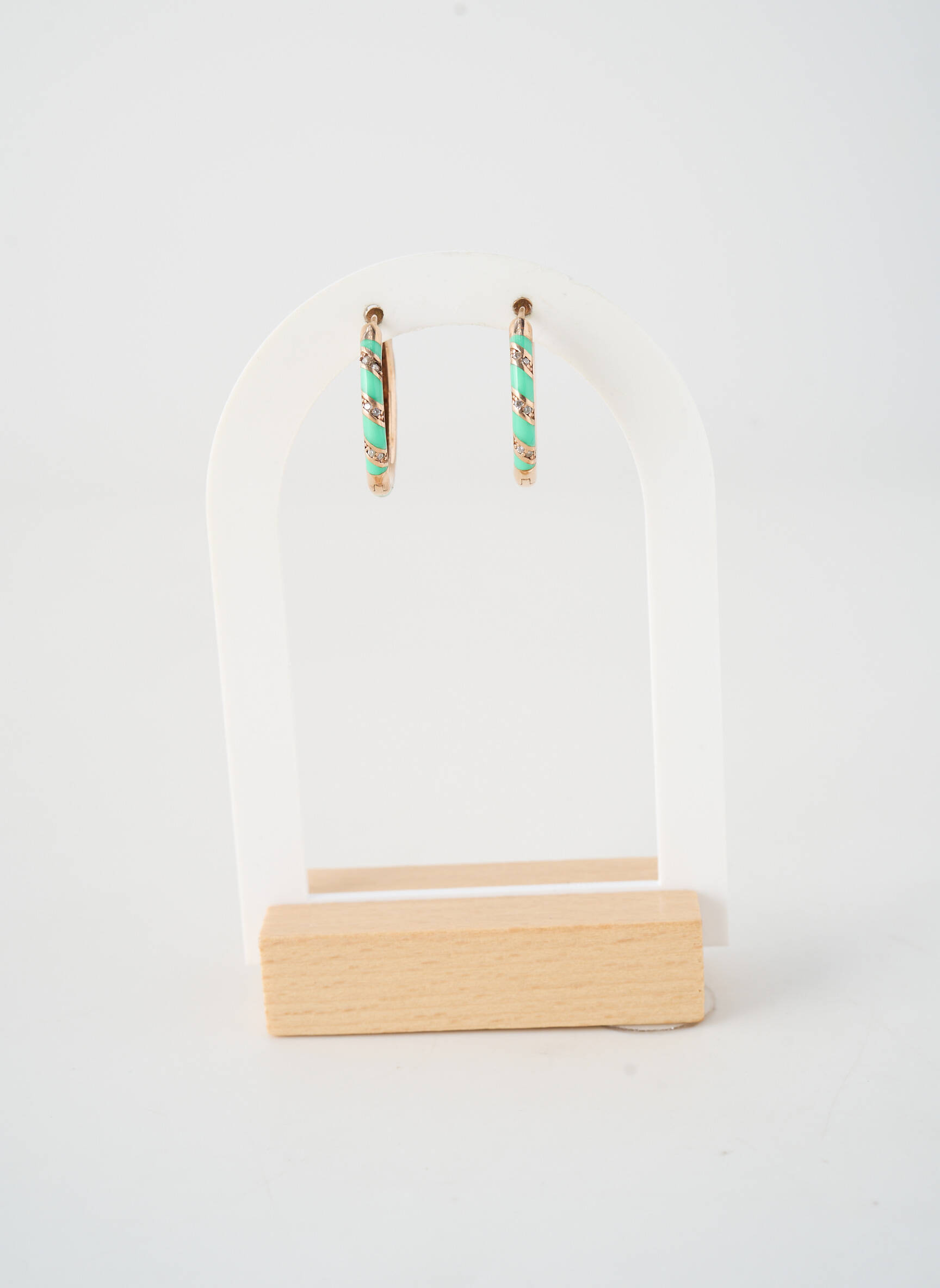 Boucles d’oreilles  vert PHAROS JEWELLERY femme