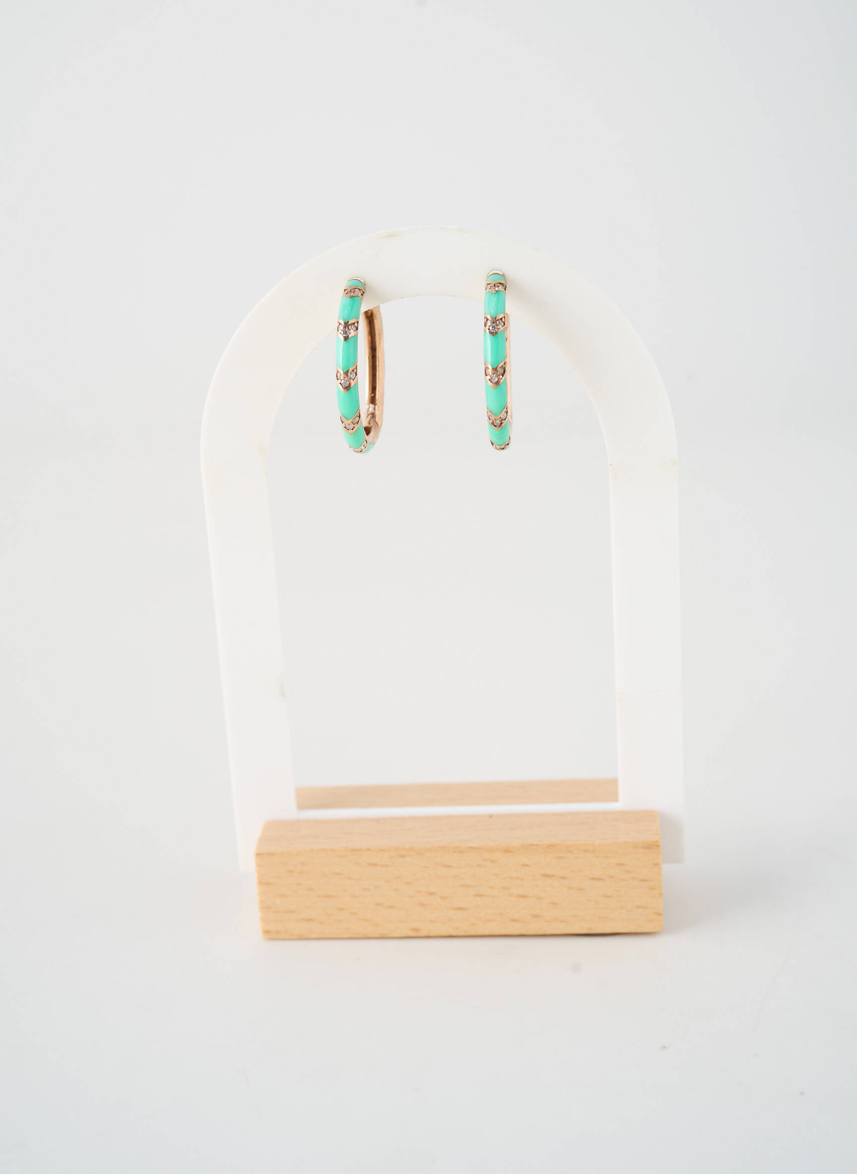 Boucles d’oreilles  vert PHAROS JEWELLERY femme