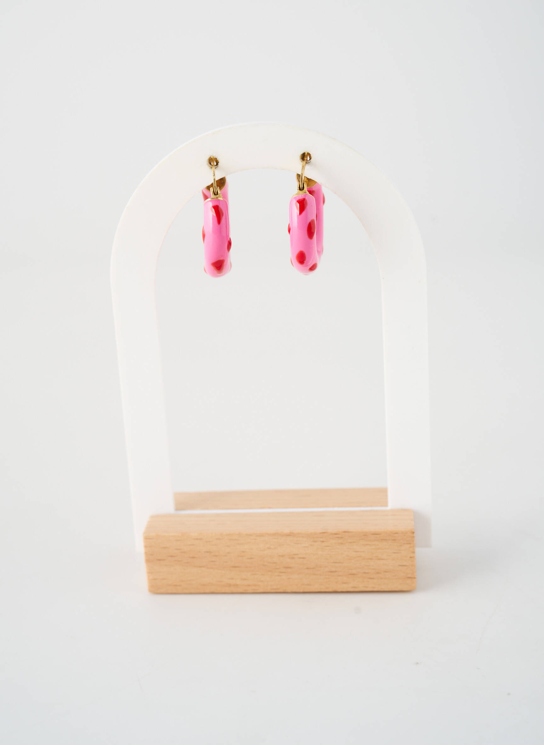 Boucles d’oreilles matériaux argent rose PHAROS JEWELLERY femme