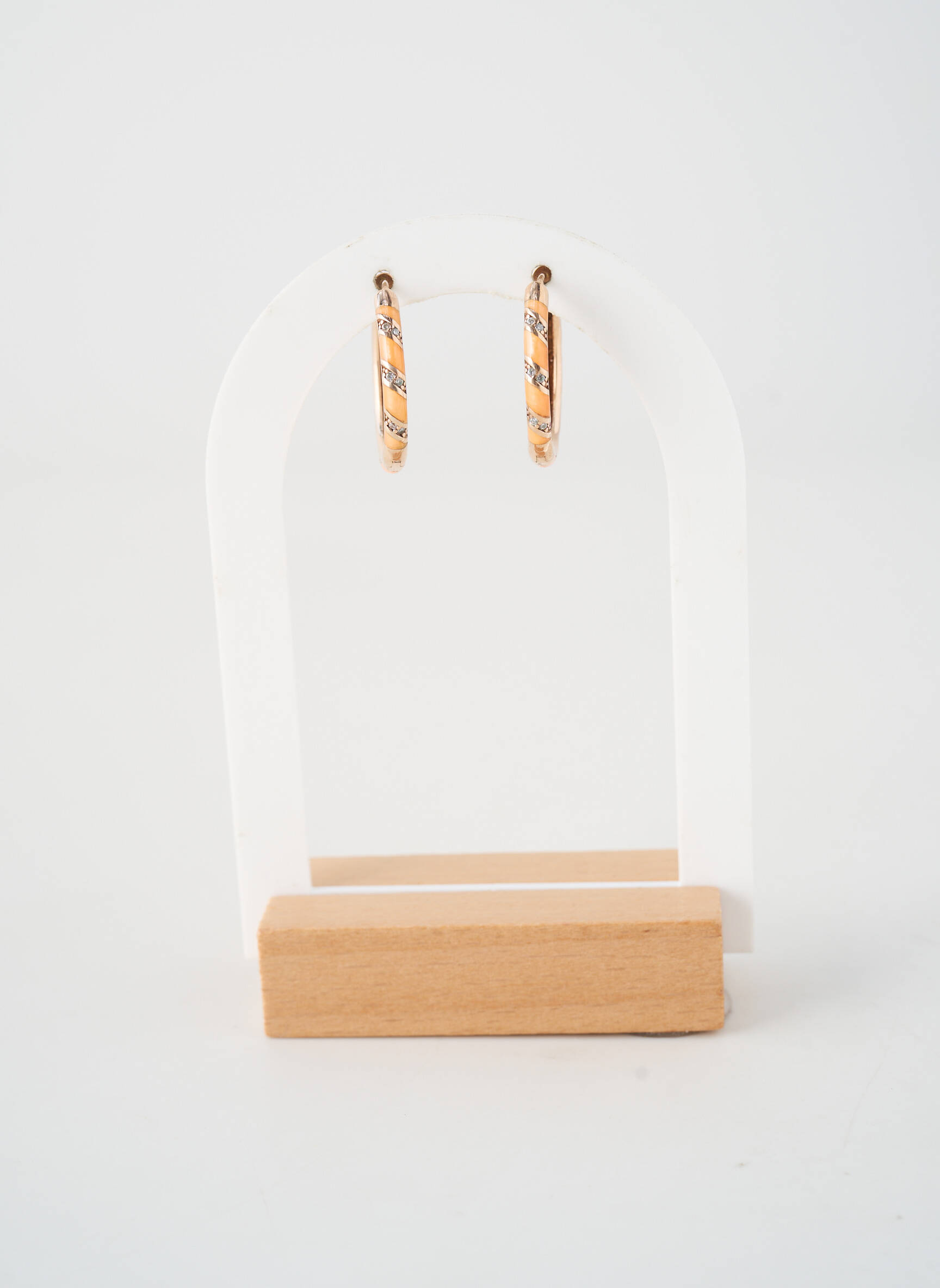 Boucles d’oreilles  orange PHAROS JEWELLERY femme