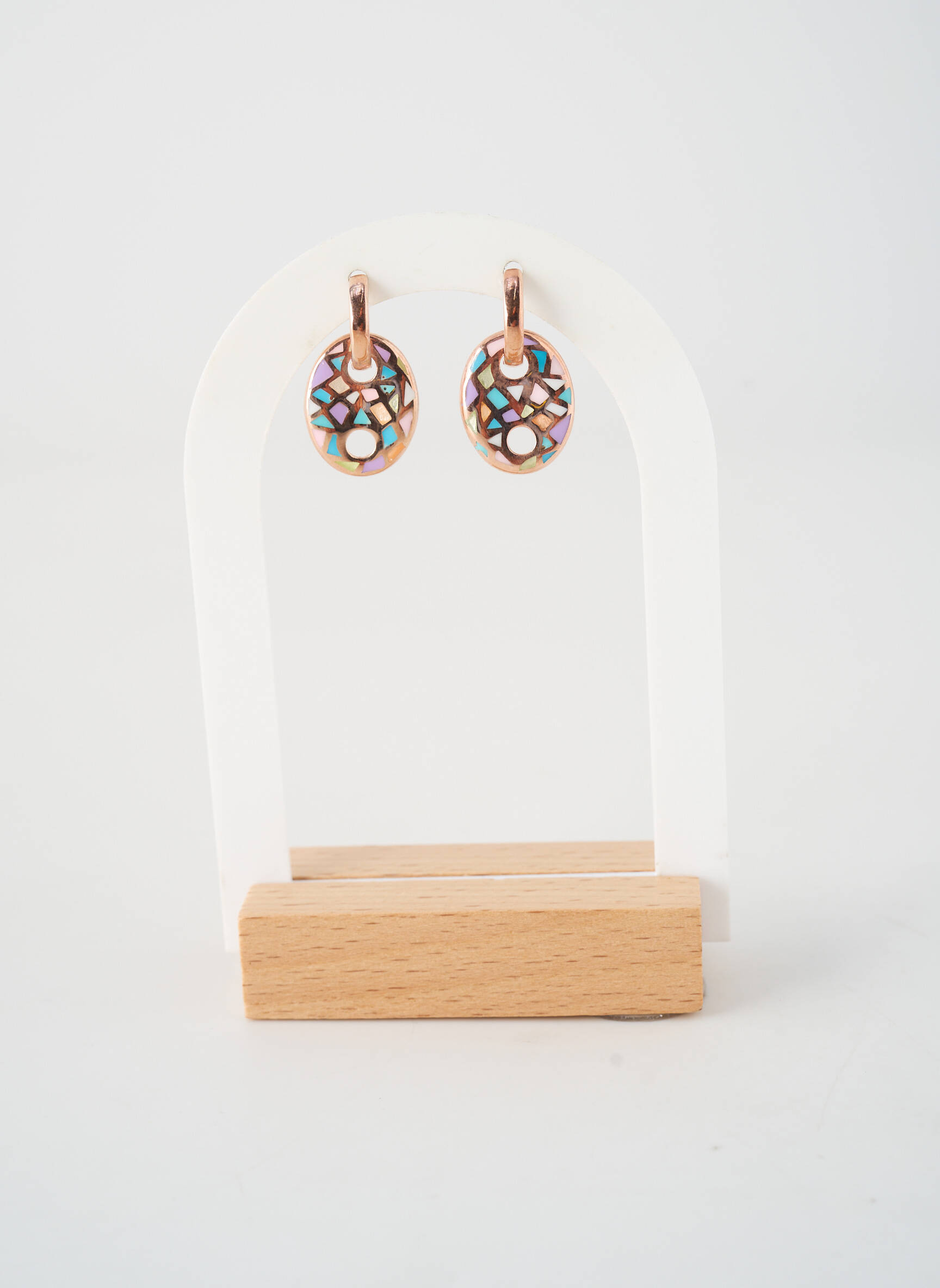 Boucles d’oreilles  violet PHAROS JEWELLERY femme