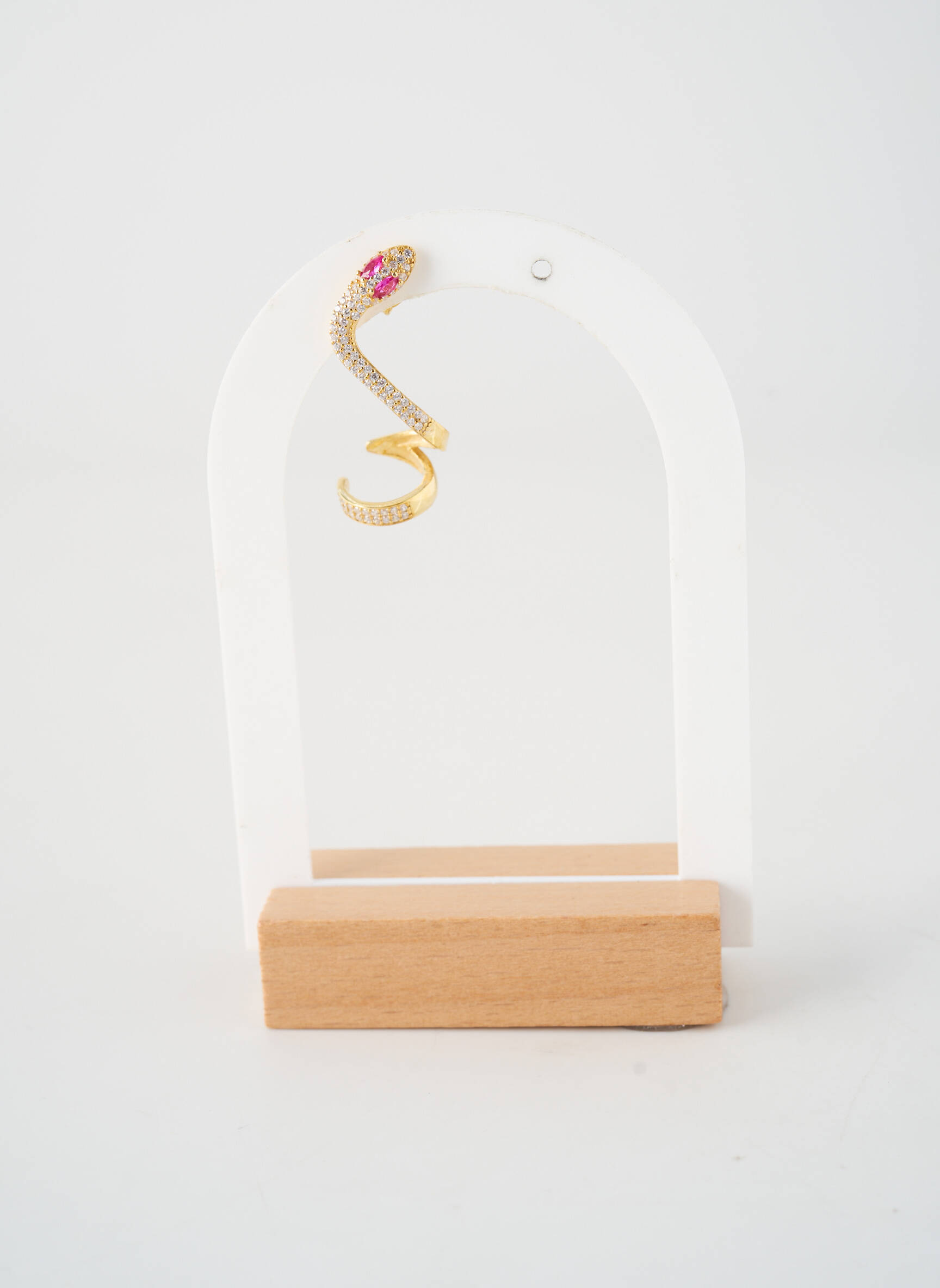 Boucle d'oreille mono fermeture boucle(s) or O BY OSMOTIK femme