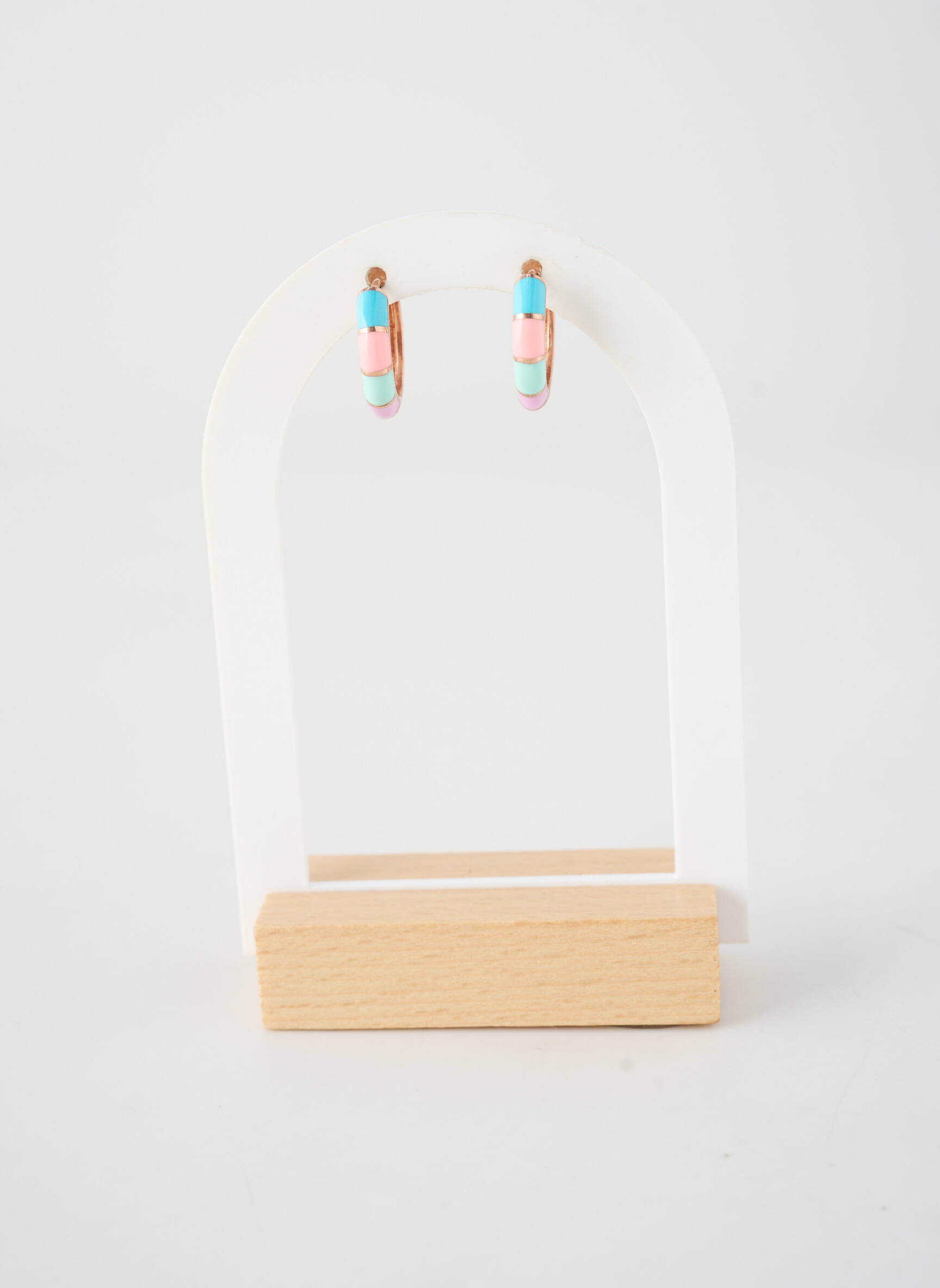 Boucles d’oreilles  bleu O BY OSMOTIK femme
