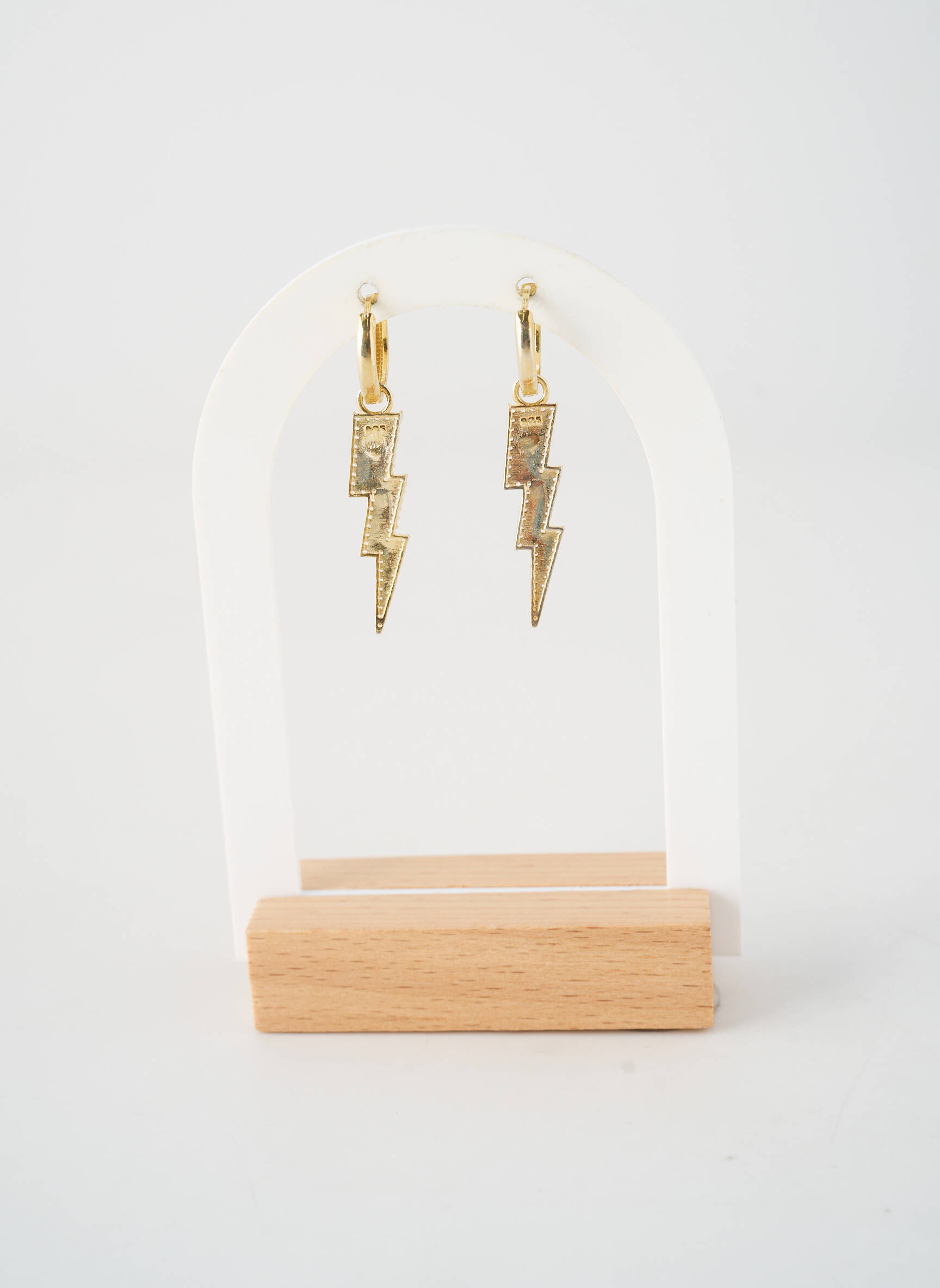 Boucles d’oreilles matériaux argent or PHAROS JEWELLERY femme