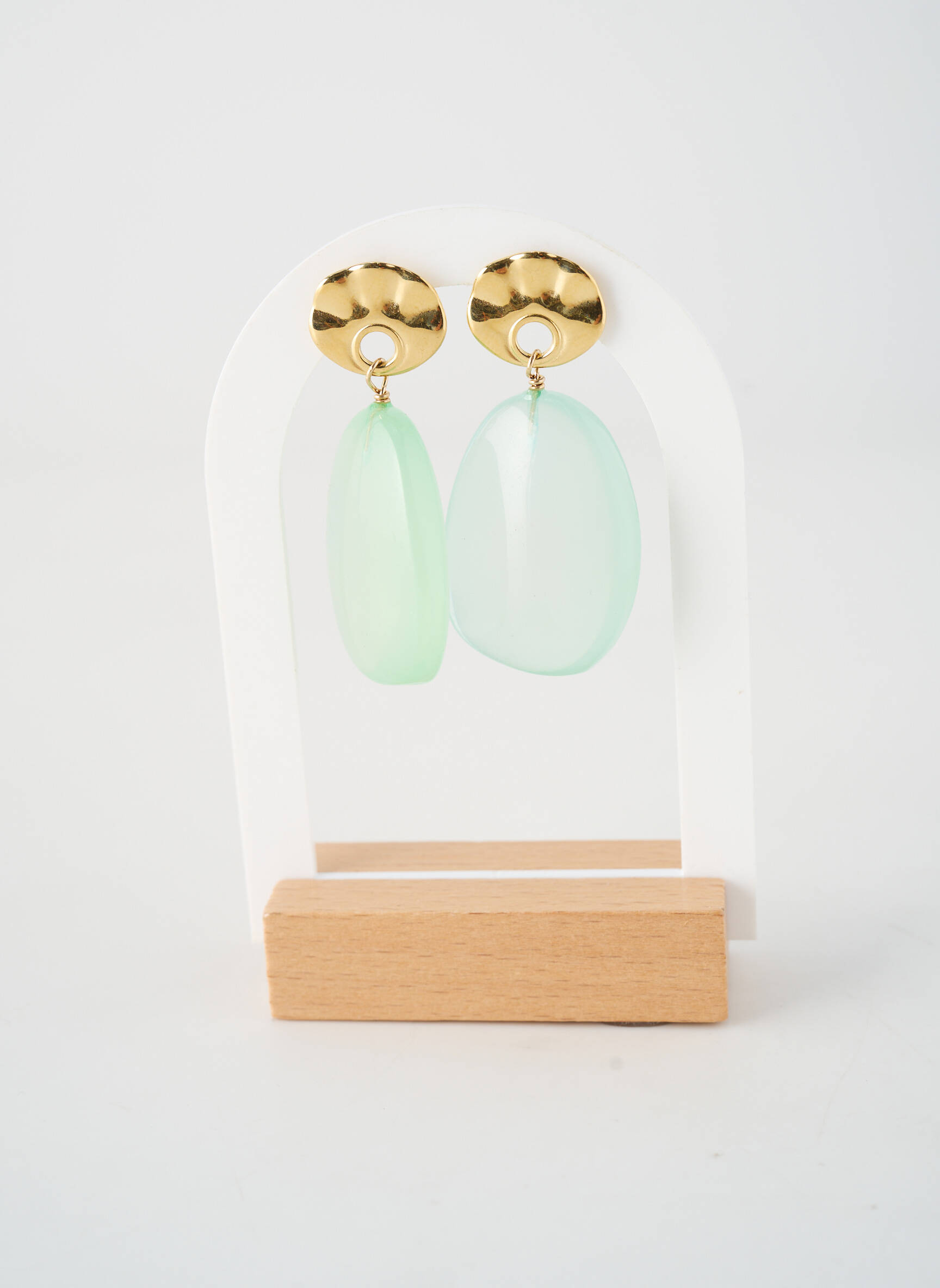 Boucles d’oreilles fermeture boucle(s) bleu YEHWANG femme