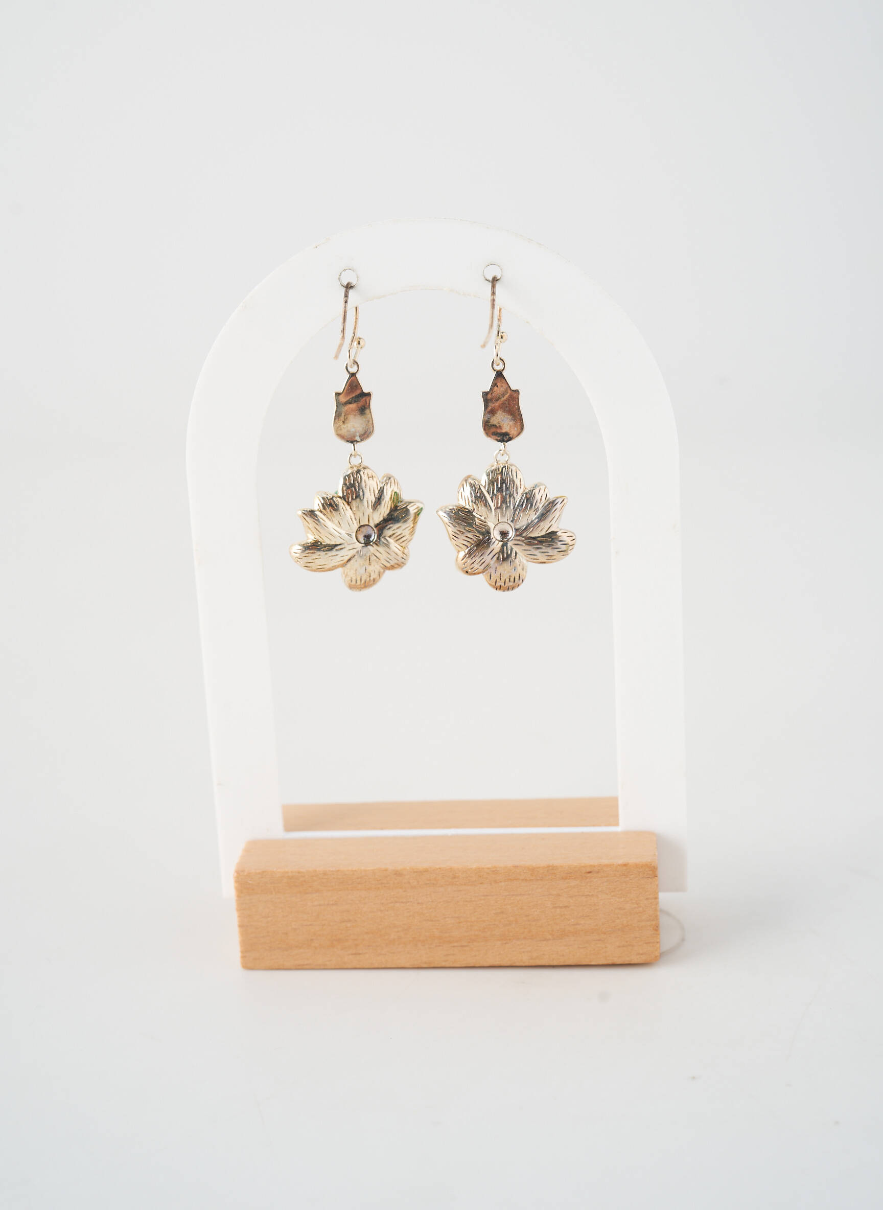 Boucles d’oreilles ornement perles vert BRIGHT  femme